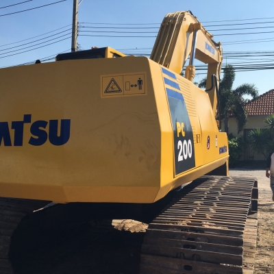 ขายด่วน KOMATSU PC200-5 รถสวยสภาพพร้อมใช้ เครื่องเดิมปั้มเดิม เอกสารชุดจดทะเบียน