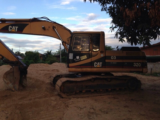 ขายรถแบ็คโฮ CAT 320 V.2 เครื่องเดิม ระบบไฟฟ้าครบ ช่วงล่างดี เล่มทะเบียน ขายรถแบ็คโฮ CAT 320 V.2 เครื่องเดิม ระบบไฟฟ้าครบ ช่วงล่างดี เล่มทะเบียน