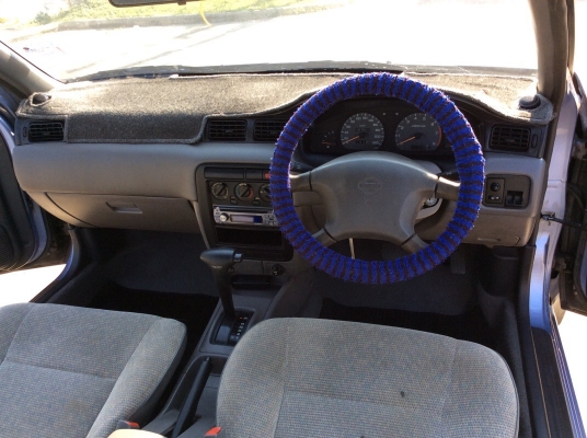 ขายรถสวยๆนิสสัน ซันนนี่ B14 ปี95 เครื่อง 1.5 เกียร์ออโต้ เพาเวอร์ กระจกไฟฟ้าทั้งคัน เซ็นทรัลล็อก ภายในสวยๆเบาะเดิมๆสวยสะอาดแอร์เย็น วิทยุCD ตัวถังเดิมๆสีเงาสวยๆสีบางใสไม่มีชน ยางใหม่ๆ เครื่องดี เกียร์ดี รถขับดีครับ รถสวย พร้อมใช้ ภาษี59 ขายด่วน