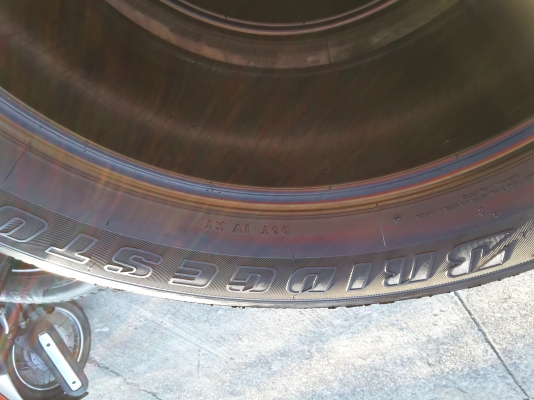 ยาง 265 60 18 bridgestone ปี 12 ชุดล่ะ 6800