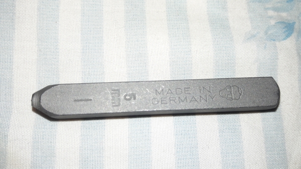 ขาย เหล็กตอกอักษรและตัวเลขขนาด5 mm.MASUS Made in Germany.