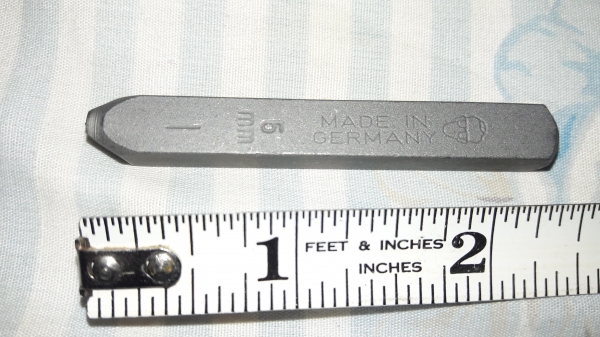 ขาย เหล็กตอกอักษรและตัวเลขขนาด5 mm.MASUS Made in Germany.
