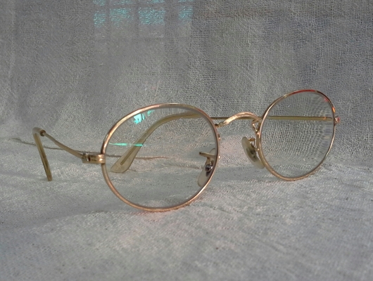 แว่นสายตายาวขั้นเทพ  B&amp;L RAY-BAN ROUND METAL OVAL USA