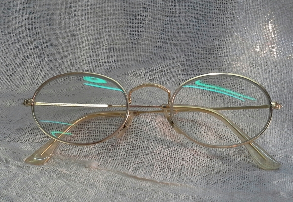 แว่นสายตายาวขั้นเทพ  B&amp;L RAY-BAN ROUND METAL OVAL USA