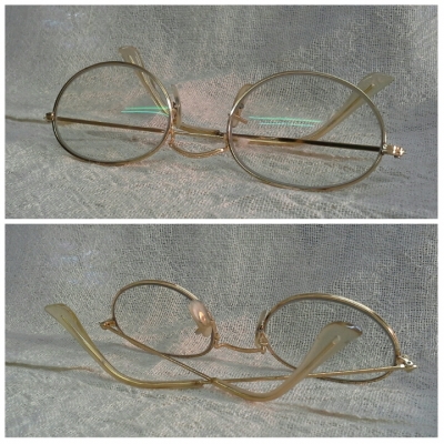 แว่นสายตายาวขั้นเทพ  B&amp;L RAY-BAN ROUND METAL OVAL USA