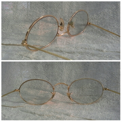 แว่นสายตายาวขั้นเทพ  B&amp;L RAY-BAN ROUND METAL OVAL USA