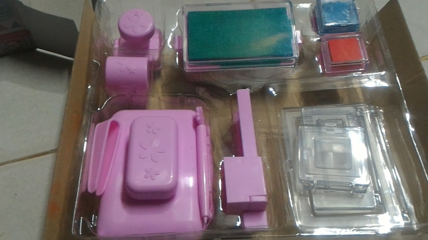 เครื่องทำตรายางอย่างง่าย จากญี่ปุ่น เป็นของใหม่อุปกรณ์ครบในกล่อง