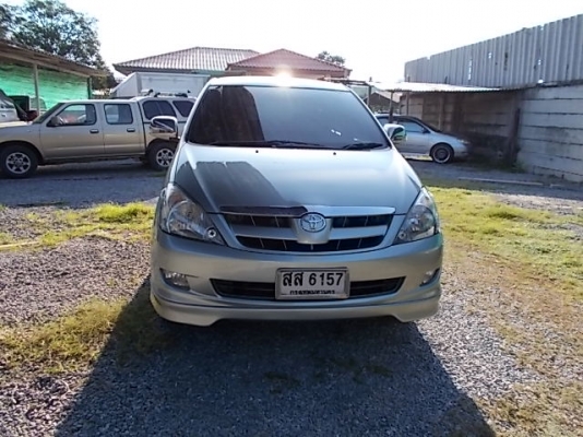 toyota innova 2.0v top ไม่เคยติดก๊าซทุกชนิด