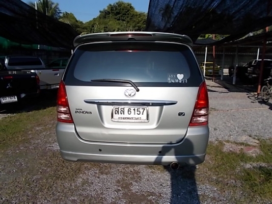 toyota innova 2.0v top ไม่เคยติดก๊าซทุกชนิด