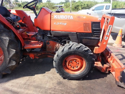 คูโบต้า L3408  4 WD 2 เพลาใบมีดดัน..เล่มทะเบียนพร้อม