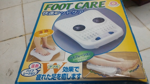 เครื่องสั่นนวดเท้า FOOT CARE ของไหม่ ใช้นวดเท้าหรือน่องได้ มีให้เลือกการนวดหลายแบบ