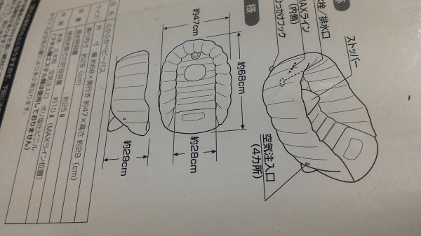 อ่างอาบน้ำเด็กทารก Richell แบบใช้ลมพองตัว มีตัวกั้นกลางไม่ให้เด็กไหลลง ทำให้อาบน้ำสะดวก