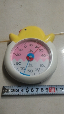 เครื่องวัดอุณหภูมิและความชื่น PIGEON จากญี่ปุ่น แบบแขวนหรือติดผนัง