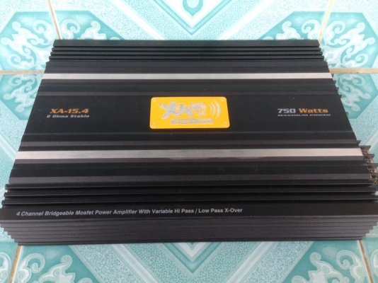 แอมป์คลาสเอบี4ch มือสองใช้งานปกติ เสียงดี ขายตัวละ 1350 บาท สนใจ0892425454 อยู่สระบุรี