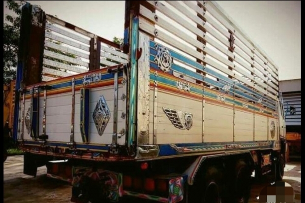 ขาย HINO 344 พ่วงแม่ลูก กระบะเนียมคอกเกษตร ดั๊ม รถปี 54