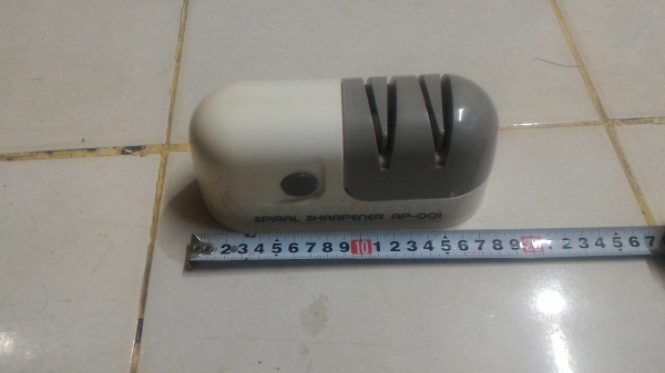 เครื่องเจียรลบมีด SPIRAL SHARPENER แบบใช้ถ่าน พกพาสะดวก ใช้งานง่าย