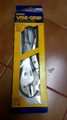 ขายคีมล็อคปากแบน VISE GRIP 8R MADE IN USA.