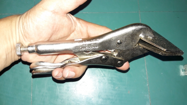 ขายคีมล็อคปากแบน VISE GRIP 8R MADE IN USA.