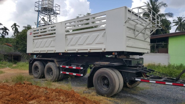 ขายค่ะหางพ่วง- 3 เพลาแท้ หางห้างแท้  ( ปี 51 ) สามมิตร  พร้อมใช้งาน  เล่มติดมือ....