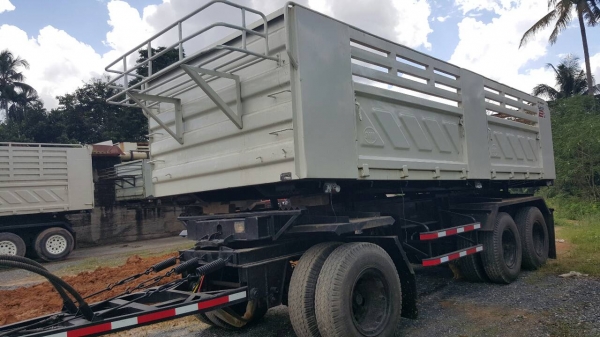 ขายค่ะหางพ่วง- 3 เพลาแท้ หางห้างแท้  ( ปี 51 ) สามมิตร  พร้อมใช้งาน  เล่มติดมือ....