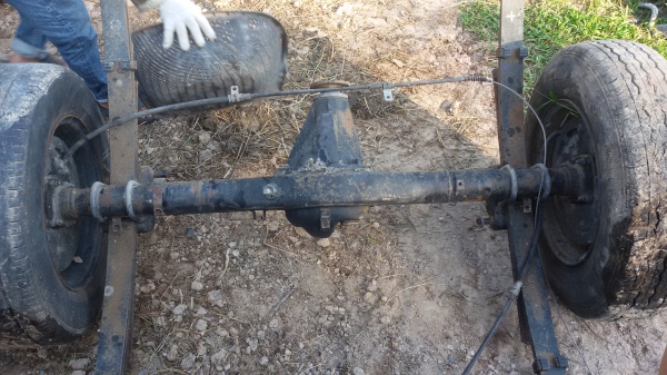 ขายเพลาท้ายติดแหนบMIGHTY 5000โทร0805669540