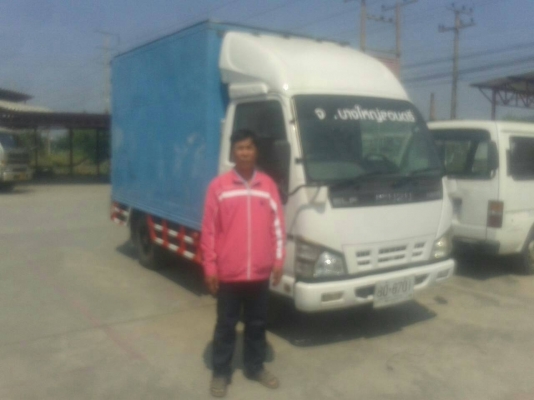 รถบรรทุก ตู้แห้ง ISUZU NKR กระบะยาว 3.20 เมตร มีแอร์ 100 แรงม้า