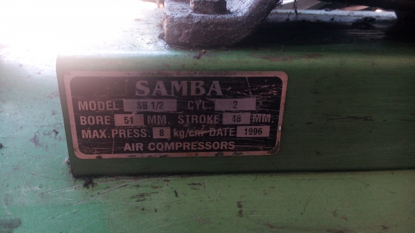 ปั้มลมขายตามสภาพมอเตอร์ใช้งานได้ปกติปั้มลมขึ้น