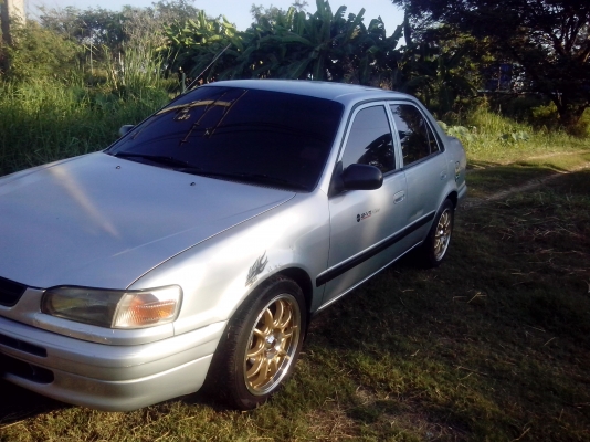 ขายแล้วครับTOYOTA ae110 1.5 m/t ปี98 รถสวยบางๆพร้อมใช้ได้เลย ช่วงล่างแน่นติ๊บ ภายในสวยปิ๊ง