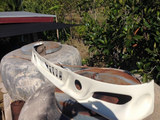 ขายไฟเบอร์ ต่อกันชน สิบล้อ Hino mega 500