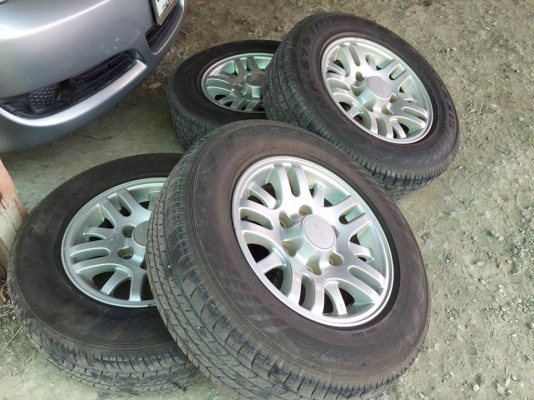 ชุดล้อแม็กเดิมอีซุดราก้อน ยางดีเต็ม