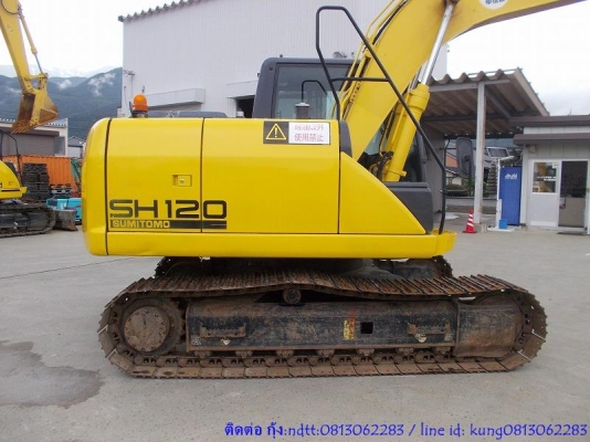 รถขุด 12 ตัน SH120-5 # SMT120A5H00SC1268 Sumitomo รอนำเข้าจากญี่ปุุ่น โทร.กุ้ง:0813062283