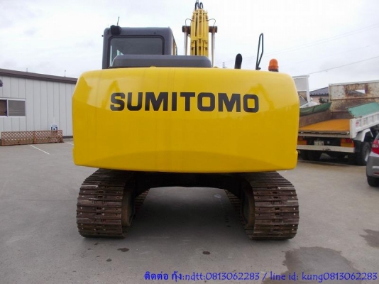 รถขุด 12 ตัน SH120-5 # SMT120A5H00SC1268 Sumitomo รอนำเข้าจากญี่ปุุ่น โทร.กุ้ง:0813062283