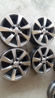 ขายล้อแม็ก nissan almera 15" สีเทาหน้าเงา สนใจติดต่อ ตาเล็ก ล้อและยาง ครับ 081-3747940 ขายล้อแม็ก nissan almera 15" สีเทาหน้าเงา สนใจติดต่อ ตาเล็ก ล้อและยาง ครับ 081-3747940