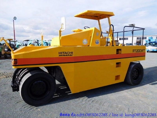 รถบด ล้อยาง 7 ล้อ : RT20WT # 43076 Hitachi รอนำเข้าจากญี่ปุ่น โทร. กุ้ง:0813062283