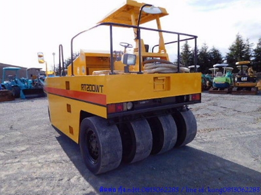 รถบด ล้อยาง 7 ล้อ : RT20WT # 43076 Hitachi รอนำเข้าจากญี่ปุ่น โทร. กุ้ง:0813062283