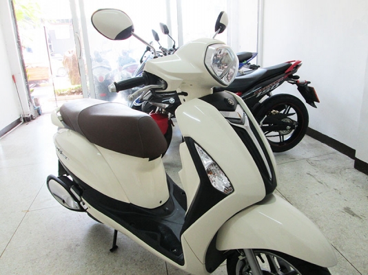 ขาย Grand Filano ปี 2015 ไมล์แท้ 5313 กม รถหัวฉีดประหยัดน้ำมันสูงสุดถึง 60 กม./ลิตร ที่เก็บของใต้เบาะขนาดใหญ่ สีขาว