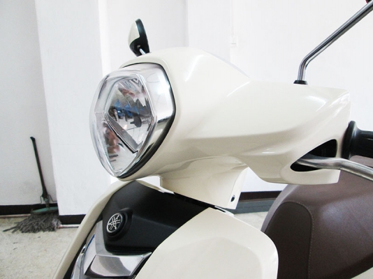 ขาย Grand Filano ปี 2015 ไมล์แท้ 5313 กม รถหัวฉีดประหยัดน้ำมันสูงสุดถึง 60 กม./ลิตร ที่เก็บของใต้เบาะขนาดใหญ่ สีขาว