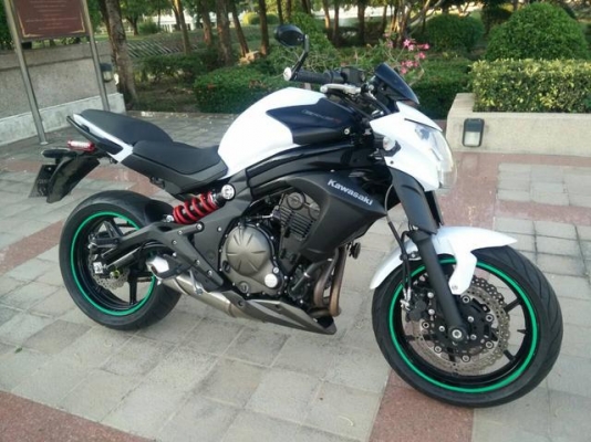Kawasaki er6n ปี 2014 รถเดิม ๆ เอกสาร พร้อมโอน ภาษีไม่ขาด Kawasaki er6n ปี 2014 รถเดิม ๆ เอกสาร พร้อมโอน ภาษีไม่ขาด