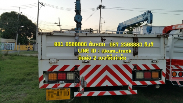 Hino สมอทอง ปี 45 ติดเครน 5 ตัน 6 ปลอก