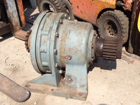 ขายหัวเกียร์ Cycro drive Sumitomo อัตราทด 1:11 ขนาดใส่กับมอเตอร์ 30HP. สภาพดี พร้อมใช้งาน