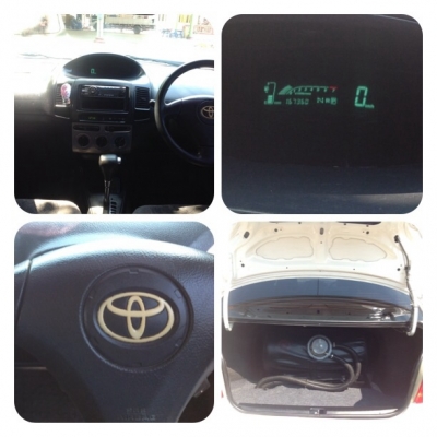 วีออสตัวS เครื่อง1.5 เกียAUTO ไมล์ดิจิตอล Airbag/ABS