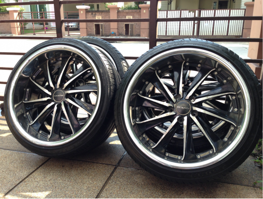 ล้อ Rojam ขอบ 20 หน้า 8.5 หลัง 9.5 ราคาไม่แพง