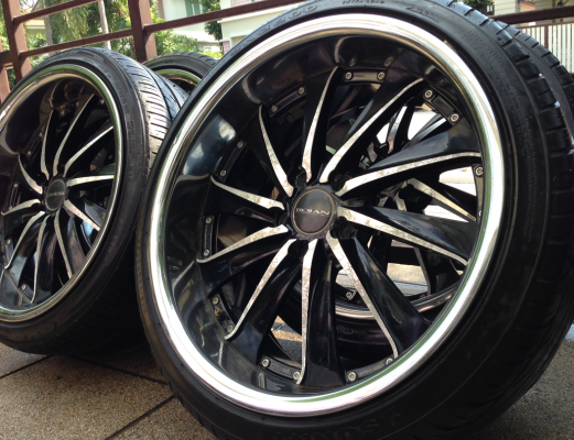 ล้อ Rojam ขอบ 20 หน้า 8.5 หลัง 9.5 ราคาไม่แพง