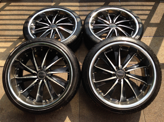 ล้อ Rojam ขอบ 20 หน้า 8.5 หลัง 9.5 ราคาไม่แพง