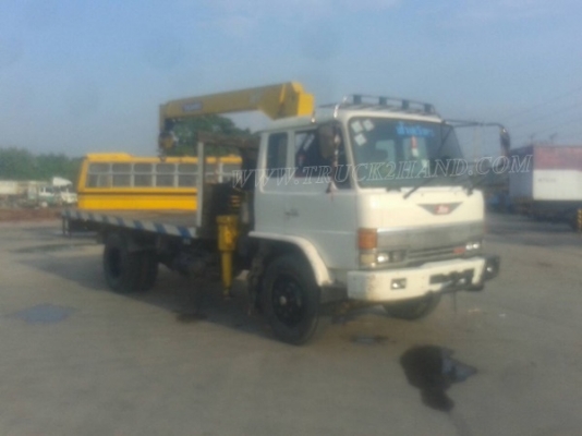 รถบรรทุกติดเครน ยี่ห้อ HINO   รุ่น FF173A ปีจดทะเบียน 2544 มีภาพวีดีโอประกอบการตัดสินใจด้วยครับ