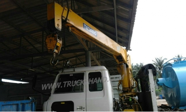 รถบรรทุกติดเครน ยี่ห้อ HINO   รุ่น FF173A ปีจดทะเบียน 2544 มีภาพวีดีโอประกอบการตัดสินใจด้วยครับ