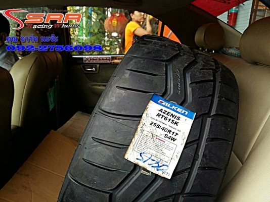 FALKEN RT615K 255/40R17 เส้นละ 6,800 บาท