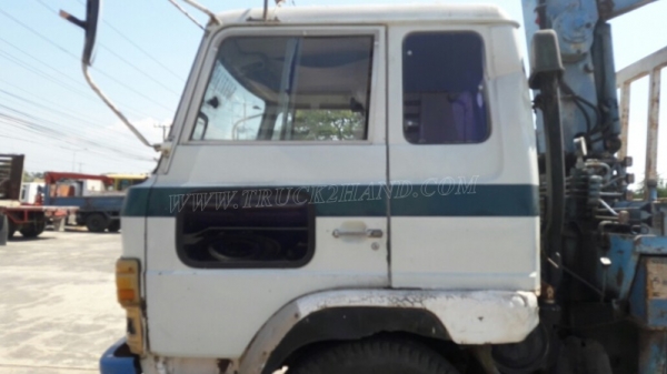 รถบรรทุกติดเครน HINO  เครนยี่ห้อ TADANO 195 แรงม้า ปีจดทะเบียน 2541
