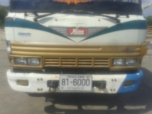 รถบรรทุกติดเครน HINO  เครนยี่ห้อ TADANO 195 แรงม้า ปีจดทะเบียน 2541