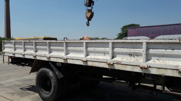 รถบรรทุกติดเครน HINO  เครนยี่ห้อ TADANO 195 แรงม้า ปีจดทะเบียน 2541